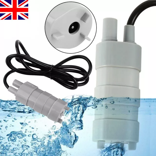 Submersible Water Pump 12V Caravan Motorhome Camping Garden High Flow Pump UK