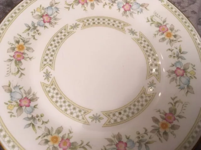 Royal Doulton Minton Broadlands Porcelain Salad Plate 20.5cm Diameter. 2