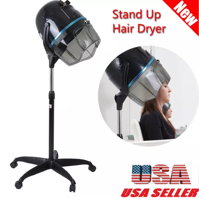 Portable Salon Bonnet Stand-up Hair Dryer Hood Hairdressing Beauty Styling 1050W