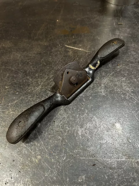 Vintage Stanley No. 51 Spoke Shave Flat Bottom Made in USA