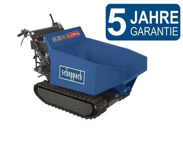 Scheppach Dumper DP5000 Motorschubkarre Schubkarre Muldenkipper Dumper 6,5 PS