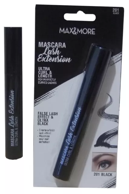 Mascara  MAX&MORE  Lash Extension - High Definition  NOIR