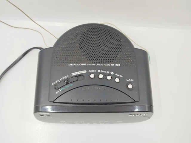 Radio Réveil Sony Digital ICF-C215L – Noir – Double Alarme – Occasion