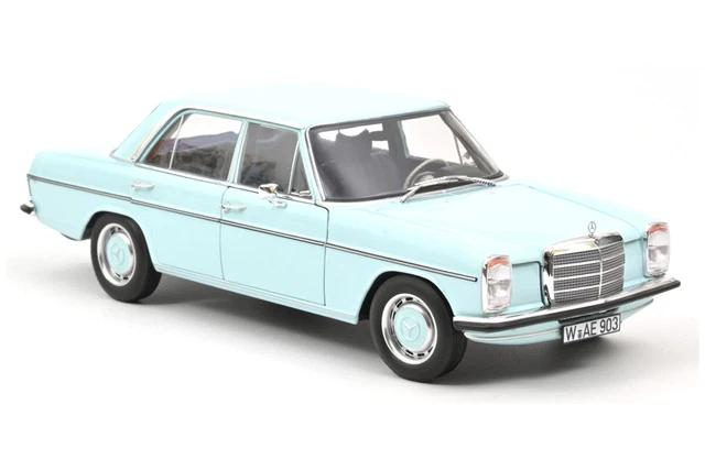 Norev 183777 Mercedes Benz 200 hellblau 1968 Maßstab 1:18 Modellauto