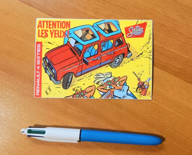Autocollant Vintage RENAULT 5 R5 Campus – Pour Voiture, Collector Passionné !