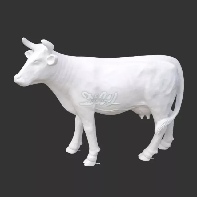 KUH FRANZI fast lebensgross ROHLING 135 cm Garten Deko Figur Tier Skulptur COW