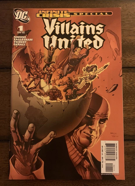 DC Comics Villains United #1 2006 Simone Many 1sts NM or better