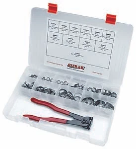 S.u.r & R Positive Seal Hose Clamp Kithc102