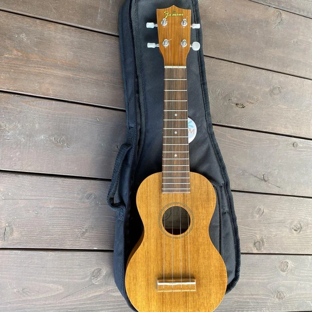 Famous Soprano Ukulele Fs-5G Domestic Production Hawaiian Koa Wood