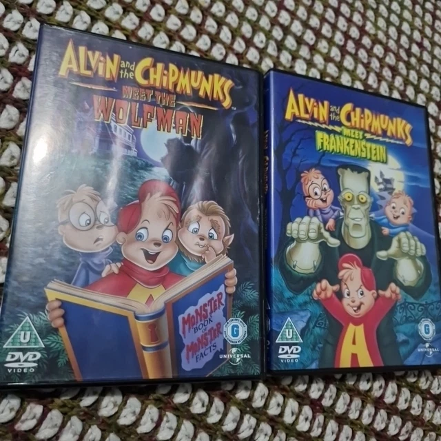 ALVIN AND THE Chipmunks Meet The Wolfman And Meets Frankenstein DVD ...