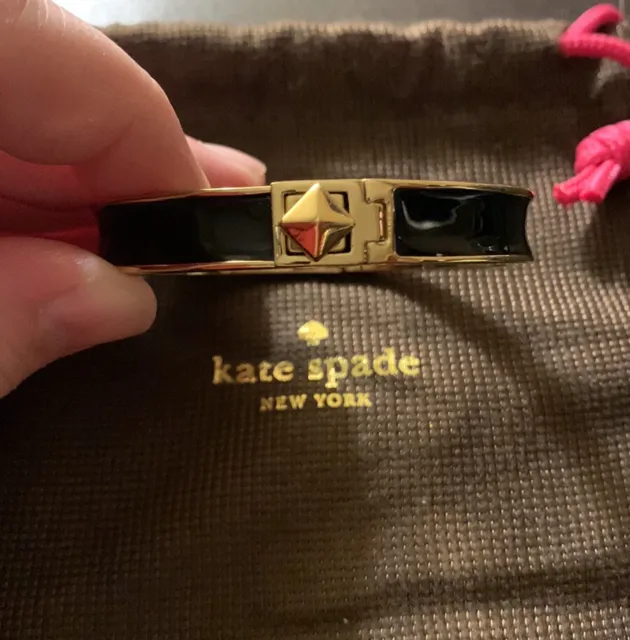 Kate Spade Black Bangle Bracelet