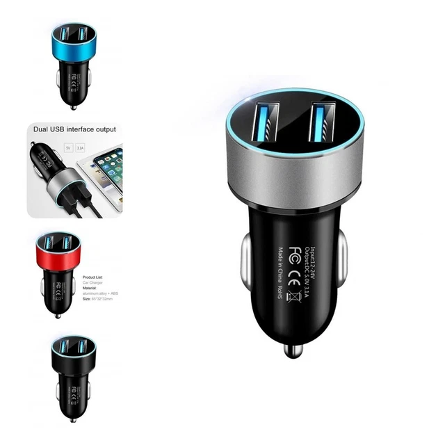 Car Charger Portable Easy to Use 17.5W USB PD Auto Charging Adapter