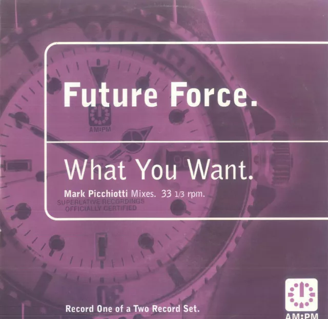 Future Force ‎– What You Want (Mark Picchiotti Mix)