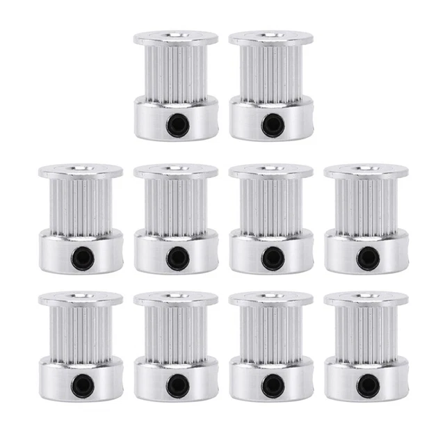 20 Teeth 2GT Timing Synchronous Disc Hole 5mm for Width 10mm 2M GT2 Z3I9