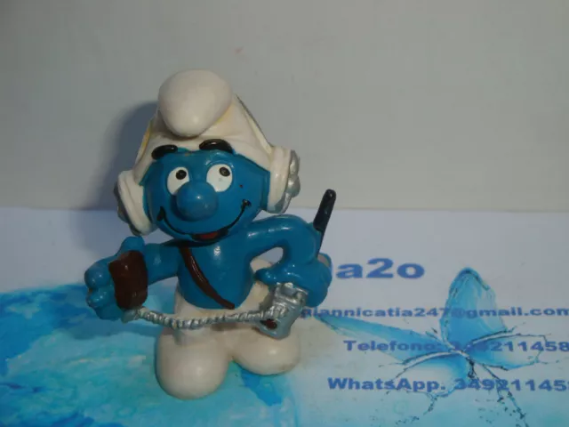 Puffi Puffo CB Radio 20143 Smurf  variante 1B Pejo © 1981 Berrie SchleichⓈ H.K.