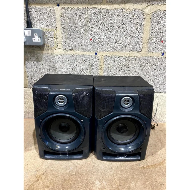 Enceinte Surround Aiwa SX-R277 40W 8 Ohms - Occasion, Fonctionne Bien, Fil Nu, Couleur Grise