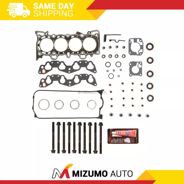 Graphite Head Gasket Bolts Set Fit 92-95 Honda Civic Del Sol 1.6L D15Z1 D16Z6