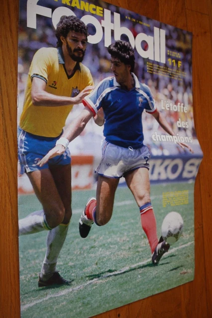 FRANCE FOOTBALL )) 2098.24 JUIN 1986 ) WORLD CUP MEXICO 86 COUPE MONDE