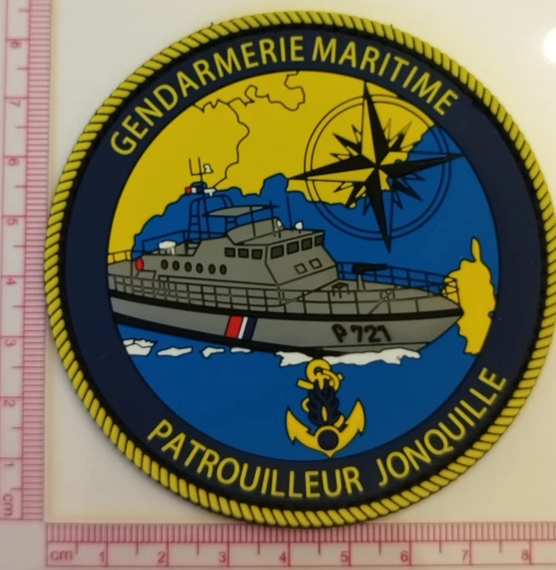 ECUSSON POLICE GENDARMERIE De Corse Patch Badge Patrouilleur Maritime
