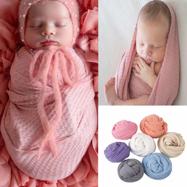 Newborn Baby Photo Props Wraps Blanket Wraps Small Fleece Blankets for Baby