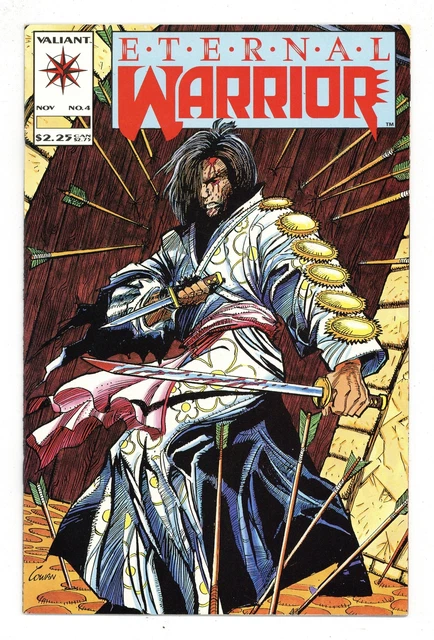 Eternal Warrior #4 VF 8.0 1992 1st app. Bloodshot (cameo)