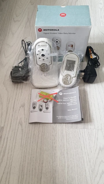 MOTOROLA  BT KAMERA kabelloses digitales Video Babyphone mit NEUEM Akku