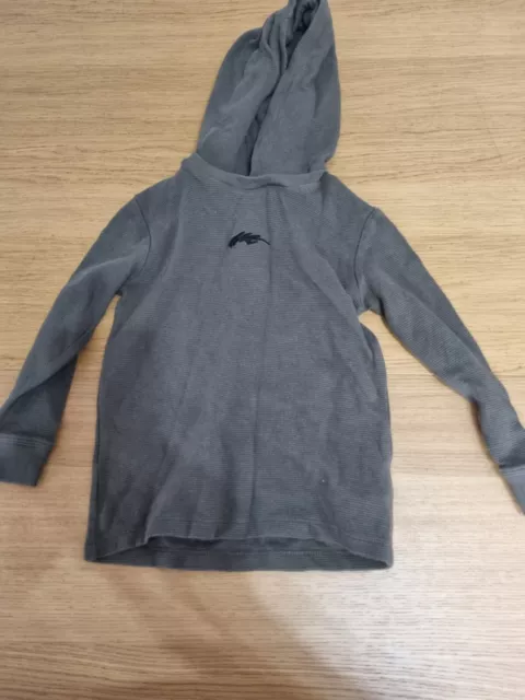 Next Age Maglione 5 anni verde scuro con cappuccio