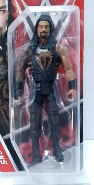 Mattel DXG21 WWE Roman Reigns Basic Actionfigur ca. 17 cm NEU mit OVP 2017 3