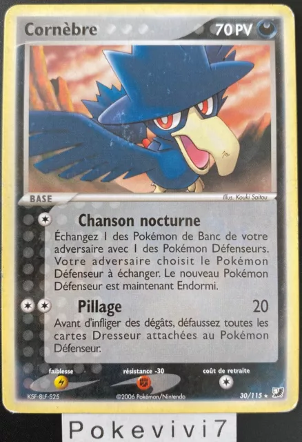Carte Pokemon CORNEBRE 30/115 Rare Bloc EX Forces Cachées FR OCCASION