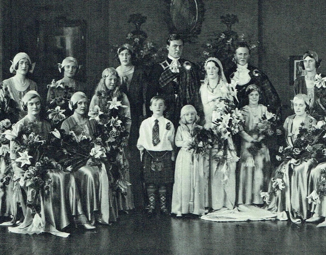 WEDDING ISABEL VERONIA Sellar James Angus Graham 1930 Photo Article J53