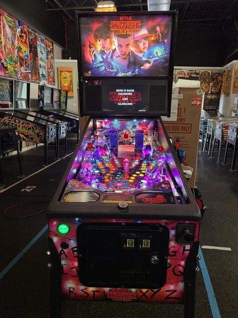 Stern Netflix Stranger Things Pro Pinball Machine Great Condition Stern Dealer