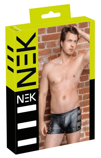 Pantaloni uomo con rivetti e tessuto a rete S - 2XL designer pantaloni sexy eleganti hot