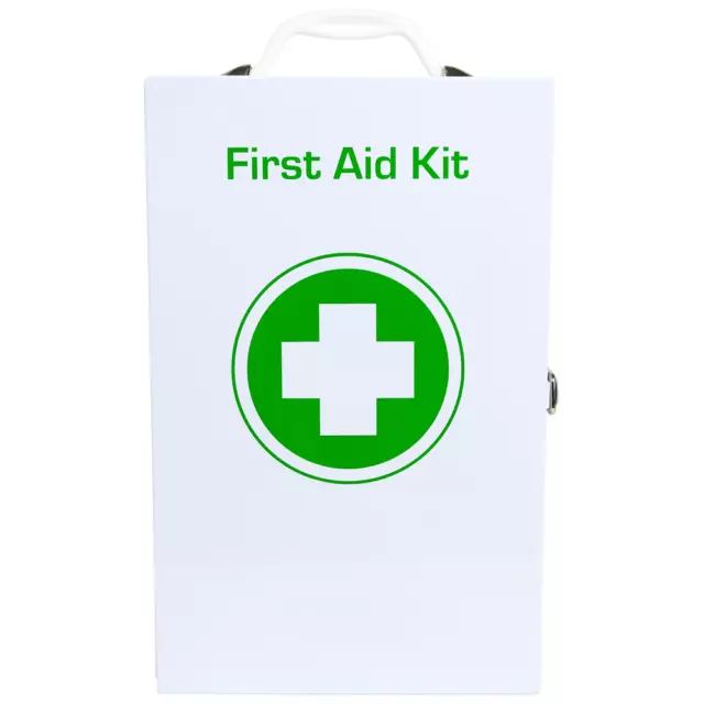 National Workplace Compliant Metal Wall Mount First Aid Kit