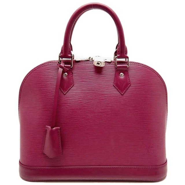 Used LOUIS VUITTON Epi Alma PM M40490 Fuchsia FL0133 /151442 Used LOUIS VUITTON Epi Alma PM M40490 Fuchsia FL0133 /151442