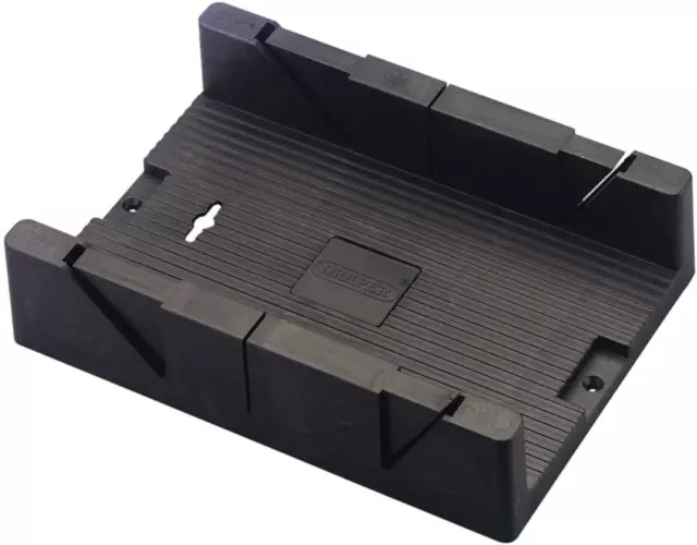 Draper 55076 Mega Mitre Box, 325Mm X 180Mm X 60Mm , Black