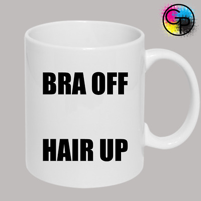 Bra Off Funny Mug Rude Humour Joke Present Novelty Gift Cup Mug