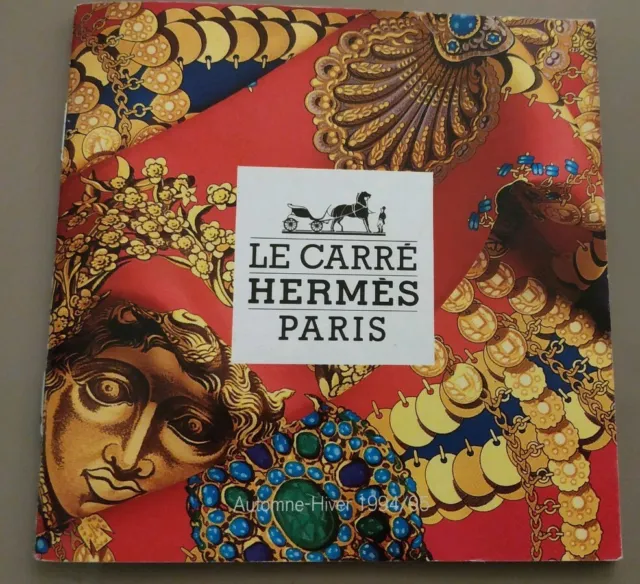 Livret Catalogue Carrés Hermès Automne Hiver 1994/1995