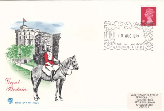 (120813) 8p GB Stuart Definitive FDC Windsor 1979