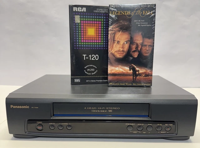 Panasonic PV-V4523S magnétoscope Hi-Fi à 4 têtes (modèle 2003