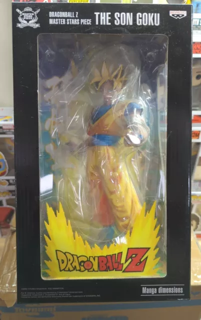 Banpresto Dragonball Z Master Stars Piece The Son Goku Figure Manga Dimensions