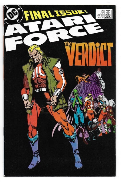 Atari Force 20 Final Issue Based On Video Game System DC Comics