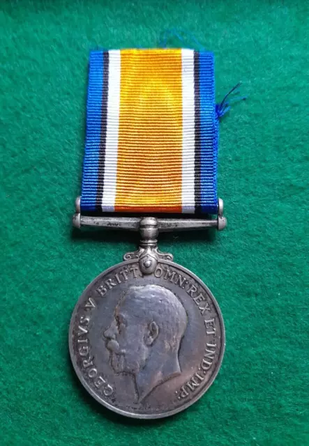 British War Medal to Edinburgh man, sculptor and mason by trade.