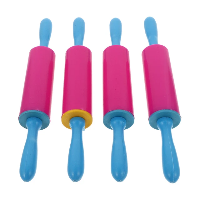 4 Pcs Zubehör Für Tonschnitzereien Nudelholz Aus Ton Pizzaroller Antihaft