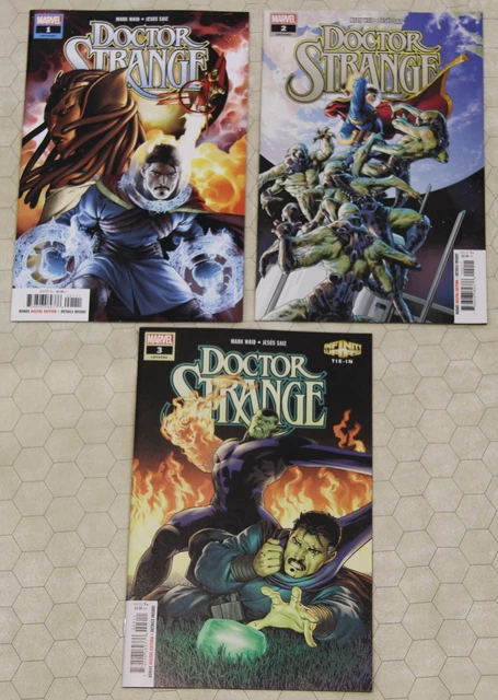 DOCTOR STRANGE Vol 5 (2018) Set # 1 - 3 NM (Marvel Comics) !!
