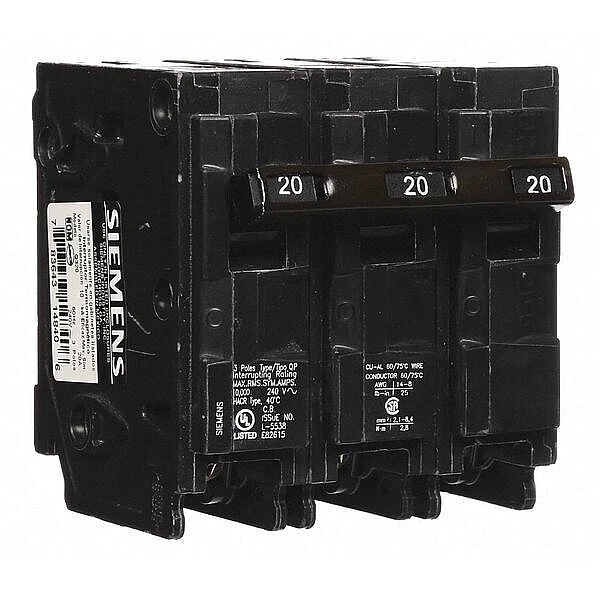 SIEMENS Q320 20AMP 3Pole Type QP Circuit Breaker New 75.95 PicClick