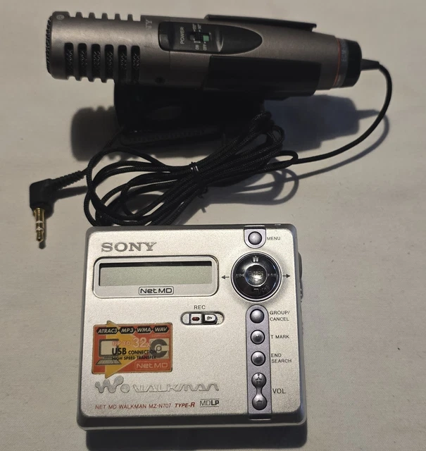 2x Minidisc Walkman SONY MZ-R700 a MZ-N707