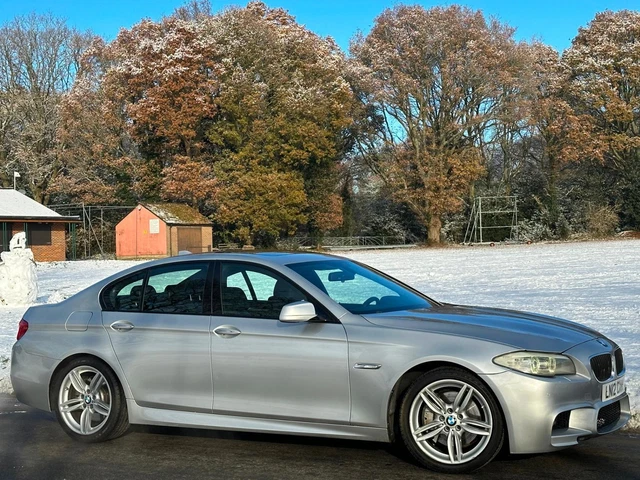 Left Hand Drive 2012 [12] Bmw 550I 4.4 V8 Xdrive Auto Silver Lhd Uk Reg Top Spec