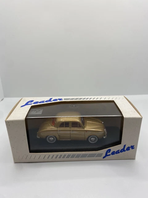 1/43 Eligor Leader Renault Ondine Gordini 1961 Modele Club 2002 Edition Limitee