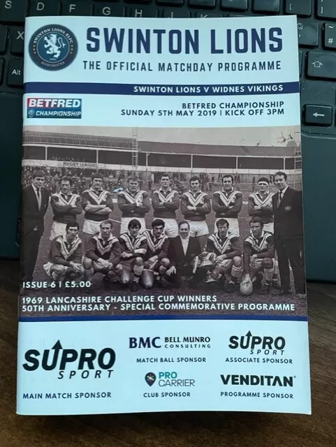 2019 Swinton Lions V Widnes Vikings