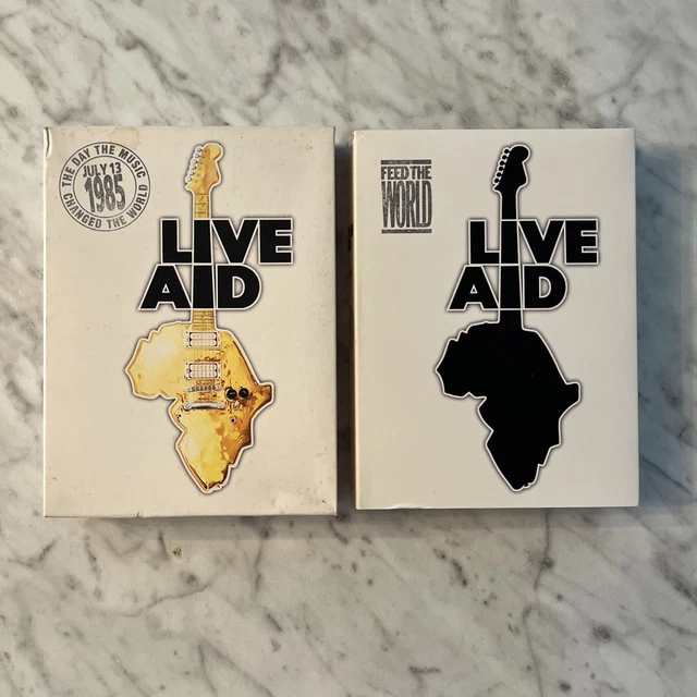 【ほぼ新品】「LIVE AID 1985」 DVDコンプリート４枚組 Amazon.com: Live Aid (4 Disc Set) : Bob Geldof, Bryan Adams